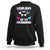 Engagement Sweatshirt Leveled Up To Husband Funny Gamer Vaporwave Newly Engaged Couple Matching TS09 Black Printyourwear