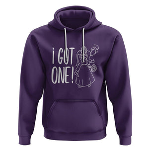 Funny Marriage Hoodie I Got One Bachelor Bachelorette Party Couple Matching TS09 Purple Printyourwear