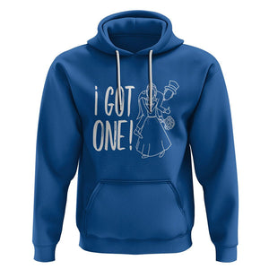 Funny Marriage Hoodie I Got One Bachelor Bachelorette Party Couple Matching TS09 Royal Blue Printyourwear