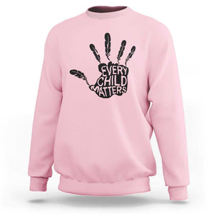 Orange Shirt Day Sweatshirt Every Child Is Important Native Children Anti Bully TS09 Light Pink Print Your Wear