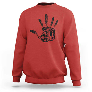 Orange Shirt Day Sweatshirt Every Child Is Important Native Children Anti Bully TS09 Red Print Your Wear