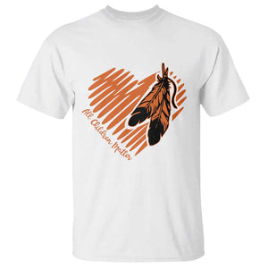 Orange Shirt Day T Shirt All Children Matter Native Children TS09 White Print Your Wear