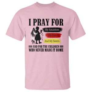 Orange Shirt Day T Shirt I Pray For The Children Who Never Made It Home TS09 Light Pink Print Your Wear