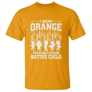 Orange For Native Child T Shirt Truth And Reconciliation Indigenous Children TS09 Gold Print Your Wear