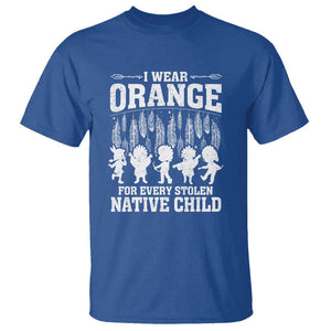 Orange For Native Child T Shirt Truth And Reconciliation Indigenous Children TS09 Royal Blue Print Your Wear