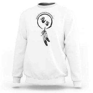 Orange Shirt Day Sweatshirt Together We Stand In Remembrance Native Child TS09 White Print Your Wear