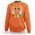 Anti Bullying Sweatshirt Be Kind Bruh Unity Day Orange Groovy TS09 Orange Print Your Wear