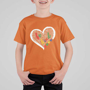 Unity Day T Shirt For Kid Orange Heart Be Kind Anti Bullying TS09 Orange Print Your Wear