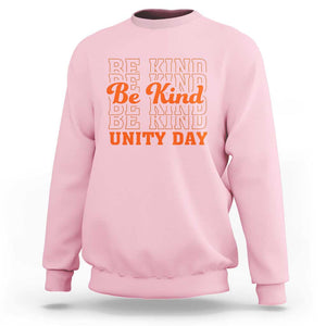 Anti Bullying Be Kind Unity Day Sweatshirt TS09 Light Pink Print Your Wear