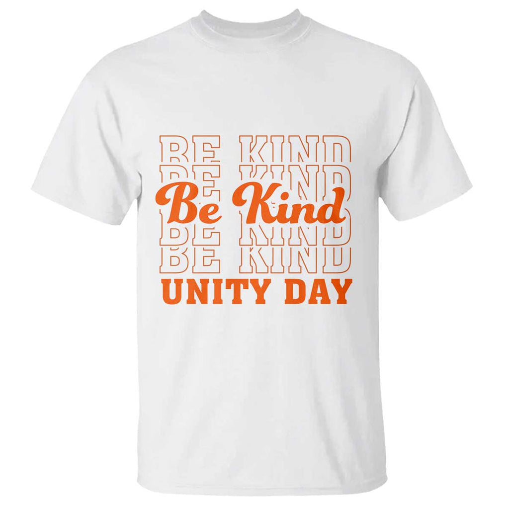 Anti Bullying Be Kind Unity Day T Shirt TS09 White Print Your Wear