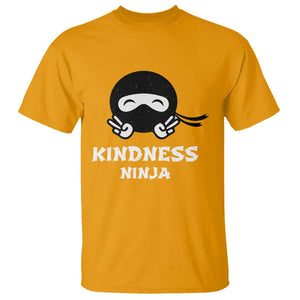 Unity Day T Shirt Kindness Ninja Anti Bullying TS09 Gold Print Your Wear