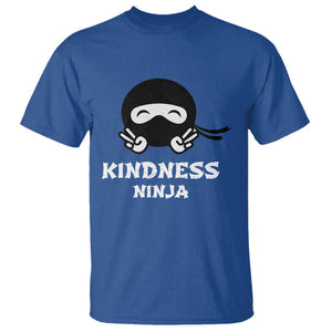 Unity Day T Shirt Kindness Ninja Anti Bullying TS09 Royal Blue Print Your Wear