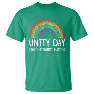 Unity Day T Shirt Together Against Bullying Rainbow Anti Bully TS09 Irish Green Print Your Wear