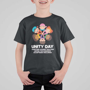 Unity Day T Shirt For Kid Together Against Bullying Cute Kids End Bullying TS09 Black Print Your Wear