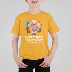 Unity Day T Shirt For Kid Together Against Bullying Cute Kids End Bullying TS09 Gold Print Your Wear