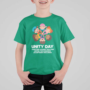 Unity Day T Shirt For Kid Together Against Bullying Cute Kids End Bullying TS09 Irish Green Print Your Wear