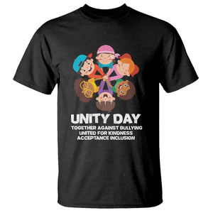 Unity Day T Shirt Together Against Bullying Cute Kids End Bullying TS09 Black Print Your Wear