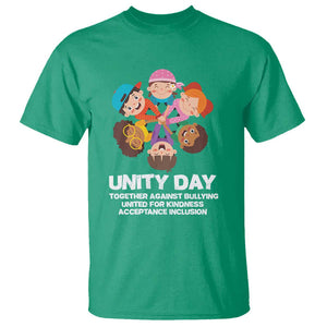 Unity Day T Shirt Together Against Bullying Cute Kids End Bullying TS09 Irish Green Print Your Wear