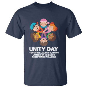 Unity Day T Shirt Together Against Bullying Cute Kids End Bullying TS09 Navy Print Your Wear