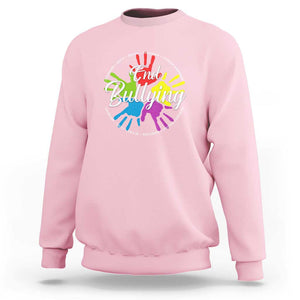 Anti Bullying Sweatshirt Choose Kindness Unity Day TS09 Light Pink Print Your Wear