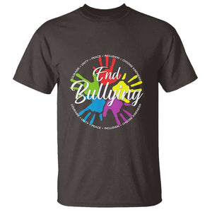 Anti Bullying T Shirt Choose Kindness Unity Day TS09 Dark Chocolate Print Your Wear