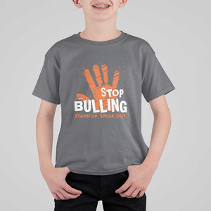 Unity Day T Shirt For Kid Stop Bullying Stand Up Speak Out TS09 Charcoal Print Your Wear