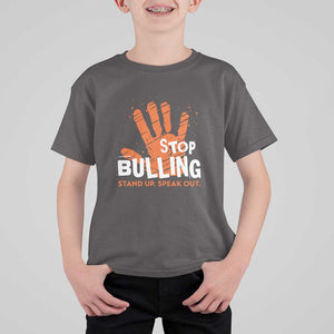 Unity Day T Shirt For Kid Stop Bullying Stand Up Speak Out TS09 Dark Chocolate Print Your Wear