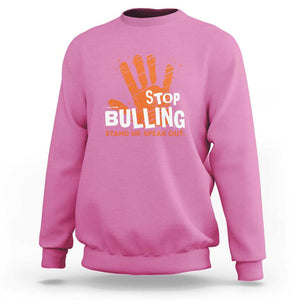 Unity Day Sweatshirt Stop Bullying Stand Up Speak Out TS09 Azalea Print Your Wear