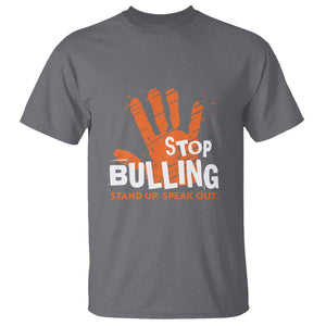 Unity Day T Shirt Stop Bullying Stand Up Speak Out TS09 Charcoal Print Your Wear