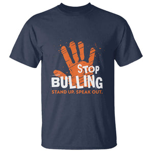 Unity Day T Shirt Stop Bullying Stand Up Speak Out TS09 Navy Print Your Wear