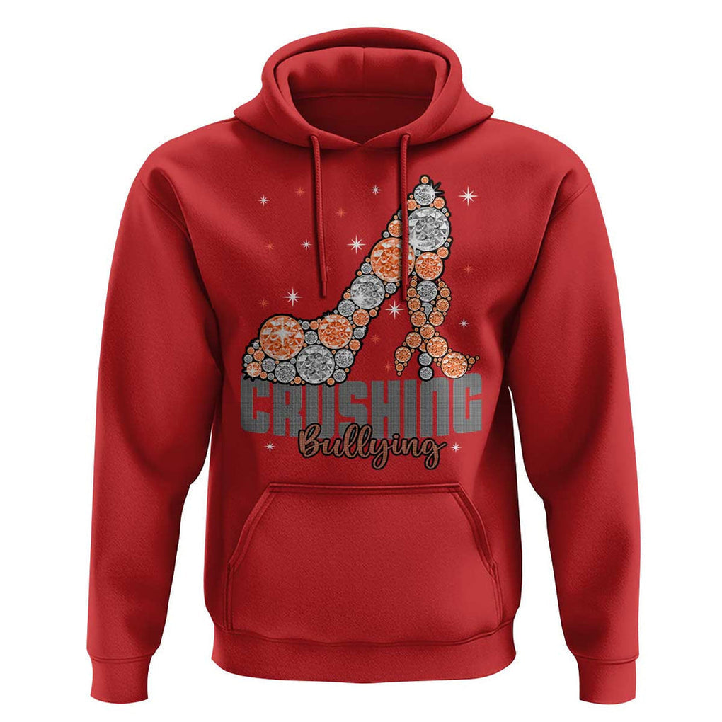 Unity Day Hoodie Crushing Bullying Anti Bullying Prevention TS09 Red Print Your Wear