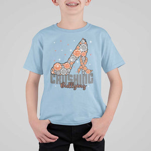 Unity Day T Shirt For Kid Crushing Bullying Anti Bullying Prevention TS09 Light Blue Print Your Wear