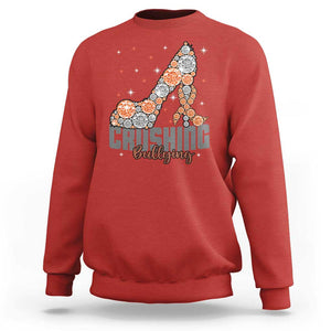 Unity Day Sweatshirt Crushing Bullying Anti Bullying Prevention TS09 Red Print Your Wear