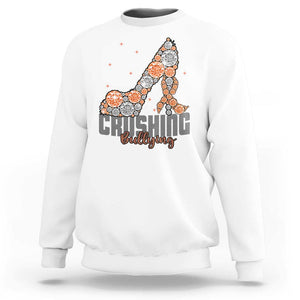 Unity Day Sweatshirt Crushing Bullying Anti Bullying Prevention TS09 White Print Your Wear