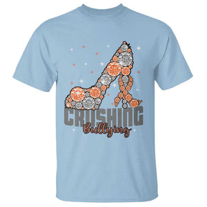 Unity Day T Shirt Crushing Bullying Anti Bullying Prevention TS09 Light Blue Print Your Wear