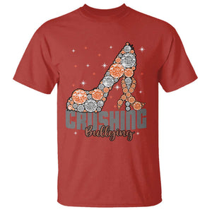 Unity Day T Shirt Crushing Bullying Anti Bullying Prevention TS09 Red Print Your Wear