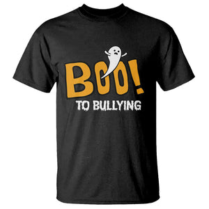 Anti Bullying Halloween T Shirt Boo To Bullying Spooky Ghost TS09 Black Print Your Wear