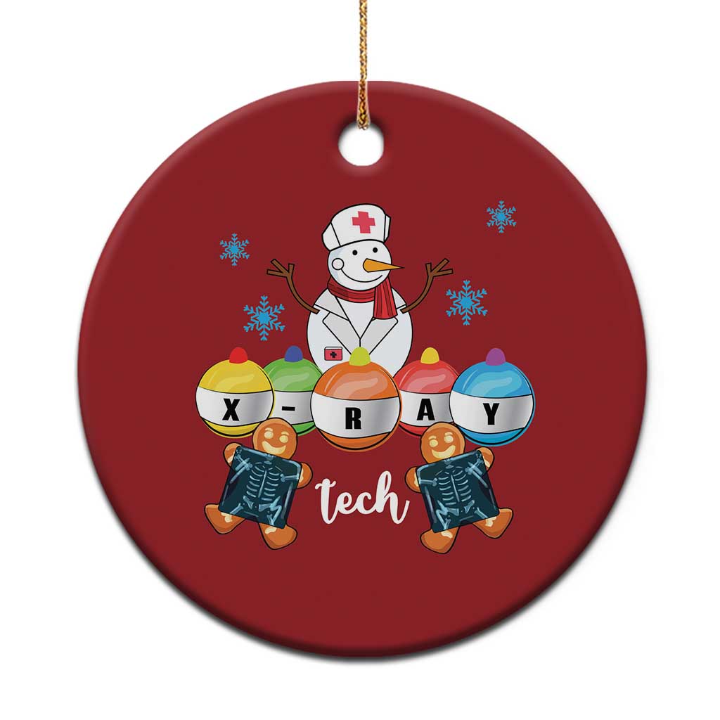 Funny Xmas Christmas Ornament Snowman Nurse Xray Gingerbread TS09 Print Your Wear