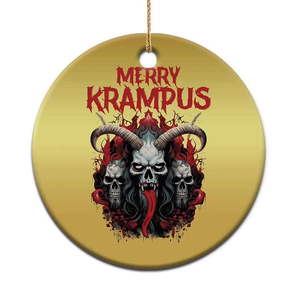 Merry Krampus Christmas Ornament Horor Xmas Evil TS09 Print Your Wear