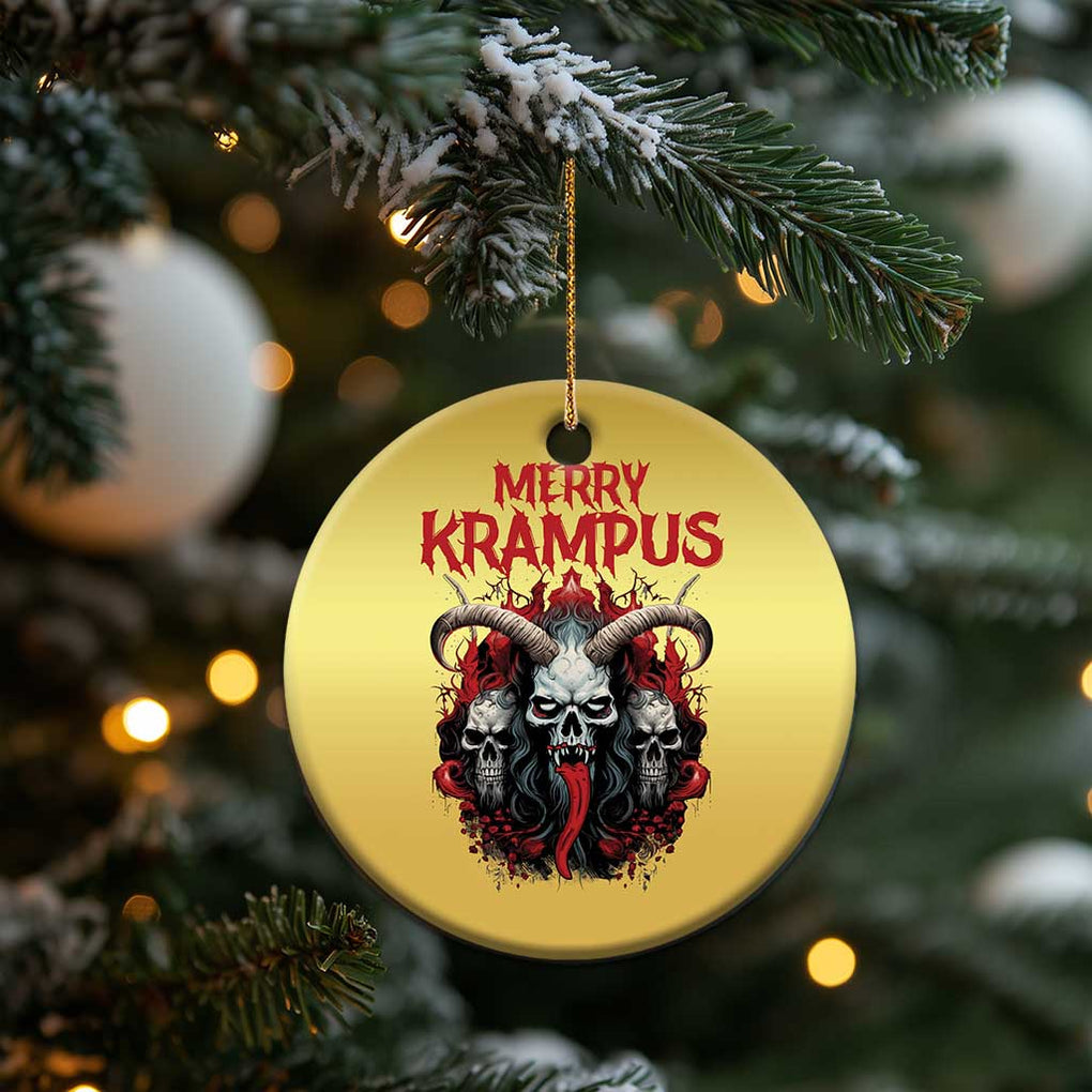 Merry Krampus Christmas Ornament Horor Xmas Evil TS09 Print Your Wear