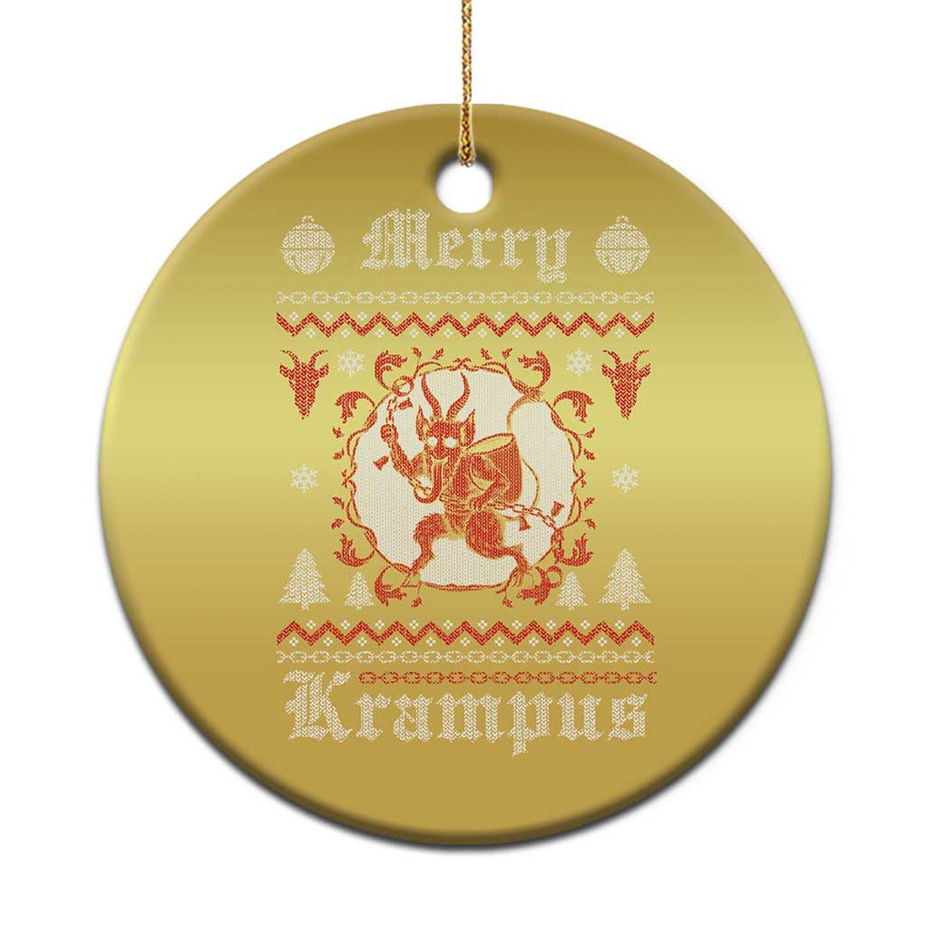 Merry Krampus Christmas Ornament Demon Horor Xmas TS09 Print Your Wear