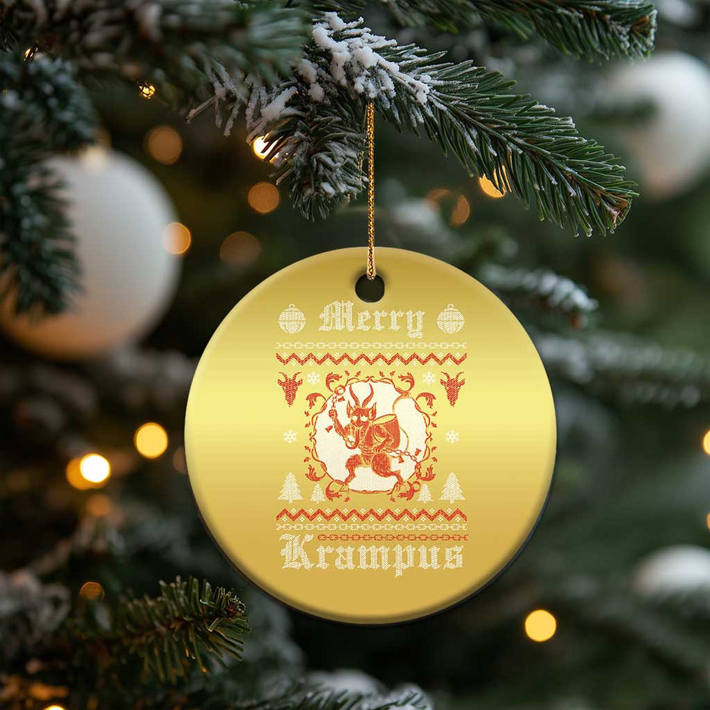 Merry Krampus Christmas Ornament Demon Horor Xmas TS09 Print Your Wear