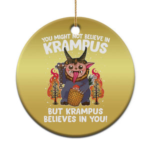 Cute Krampus Christmas Ornament Believes In You Germanic Christmas Demon Horror TS09 Print Your Wear