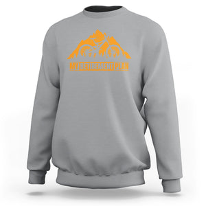 Retirement Plan Sweatshirt Funny Retired Rider Riding Bicycle TS09 Sport Gray Printyourwear