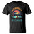 Retirement T Shirt O'fishally Retired Fishing Men TS09 Black Printyourwear