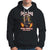 Retired Firefighter Hoodie I'm A Dad A Grandpa Nothing Scares Me Fireman Retirement TS09 Black Printyourwear