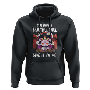 Kawaii Satan Halloween Hoodie You Have a Beautiful Soul TS09 Black Print Your Wear