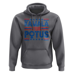 Harris Supporter Hoodie Kamala For Potus US President Election TS09 Charcoal Print Your Wear