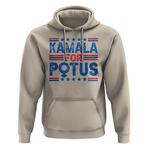 Harris Supporter Hoodie Kamala For Potus US President Election TS09 Sand Print Your Wear