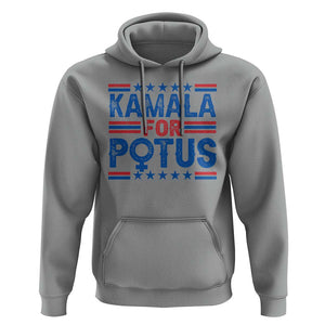 Harris Supporter Hoodie Kamala For Potus US President Election TS09 Sport Gray Print Your Wear